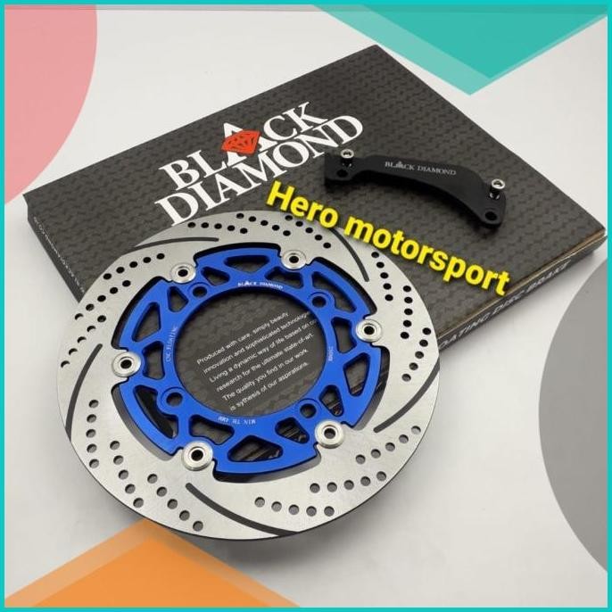 Disc Piringan Cakram Depan Blackdiamond PCX160 /PCX150 Model Floating