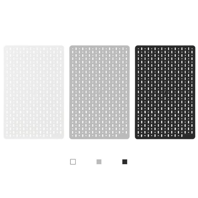 

56x36cm Peg Board Pegboard Papan Dekorasi Rak Gantung Dapur L88S