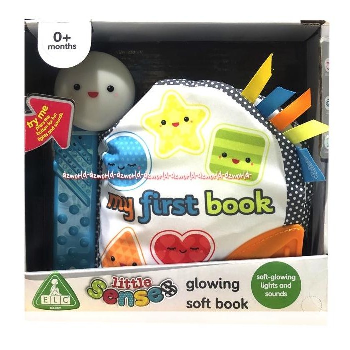 

ELC Little Senses Glowing Soft Book Mainan Buku Kain Lampu dan Suara