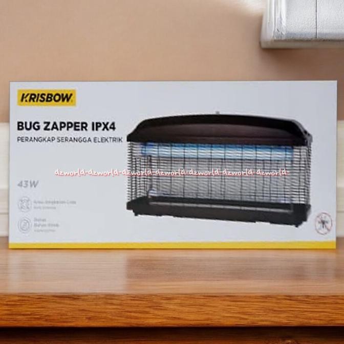 

Krisbow Bug Zapper 43w Alat Perangkap Pembasmi Serangga Nyamuk Lalat Pest Control Kris Bow Mosquito Killer Electric Ultraviolet lampu UV Bugzapper Model Panjang
