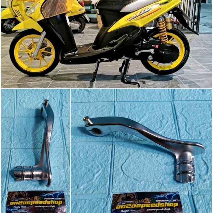 TERBARU - kickstater/engkolan/selahan Mio model vespa Mio Fino soul Nouvo dll
