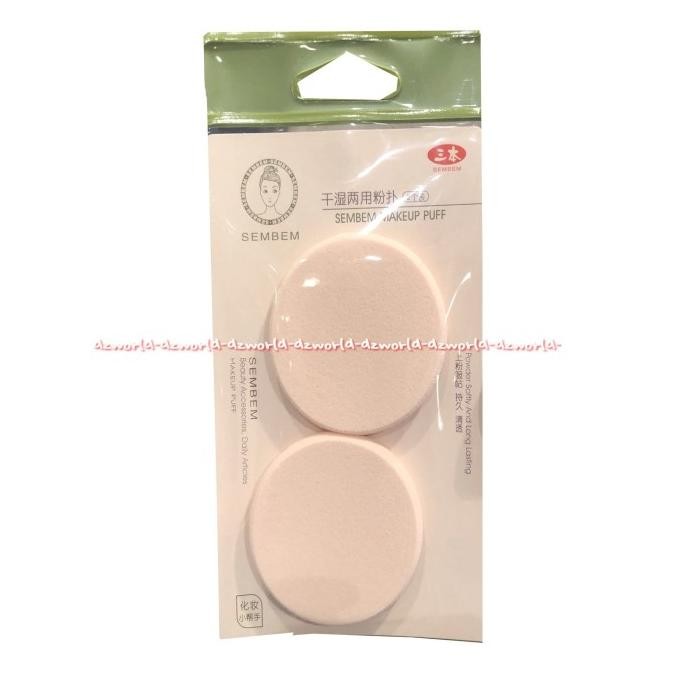 

Sembem Make Up Puff Sponge Bedak Ramah Lingkungan Isi 2Pcs