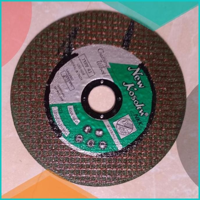 Batu Gerinda Potong 4 inch New Kosoku Cutting Wheel NKK Type 41 11OKTZ