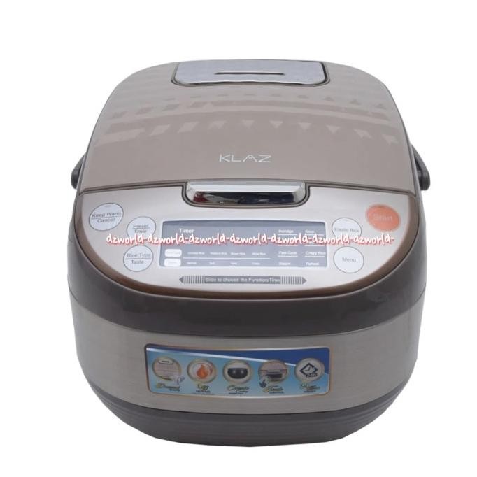 

Klaz Rice Cooker Digital Brown 1.5L Alat Penanak Nasi