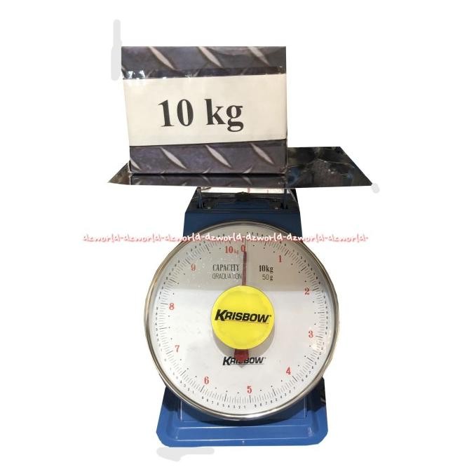 

Krisbow Timbangan Barang 10kg Analog Manual Biru Kitchen Scale 10 Kg