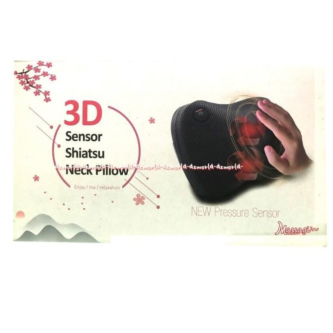 

3D sensor Shiatsu Neck Pillow Mesin Alat Pijat Leher Jepang