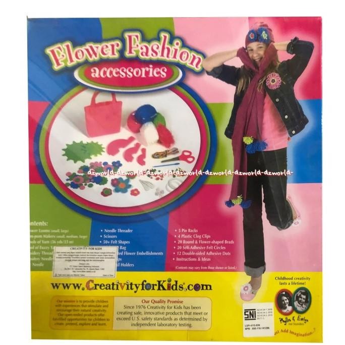 

Flower Fashion Accessories Embelish Kreasi Anak Membuat Tas