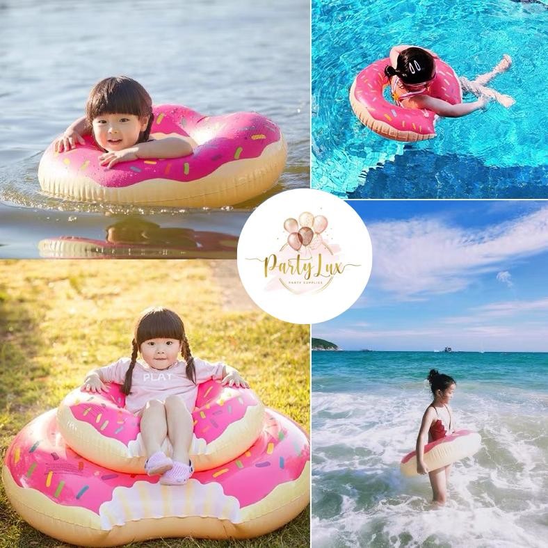 Pelampung Ban Renang Anak Mermaid / Ban Berenang Dewasa / Ban Renang Donut / Ban Renang Kerang