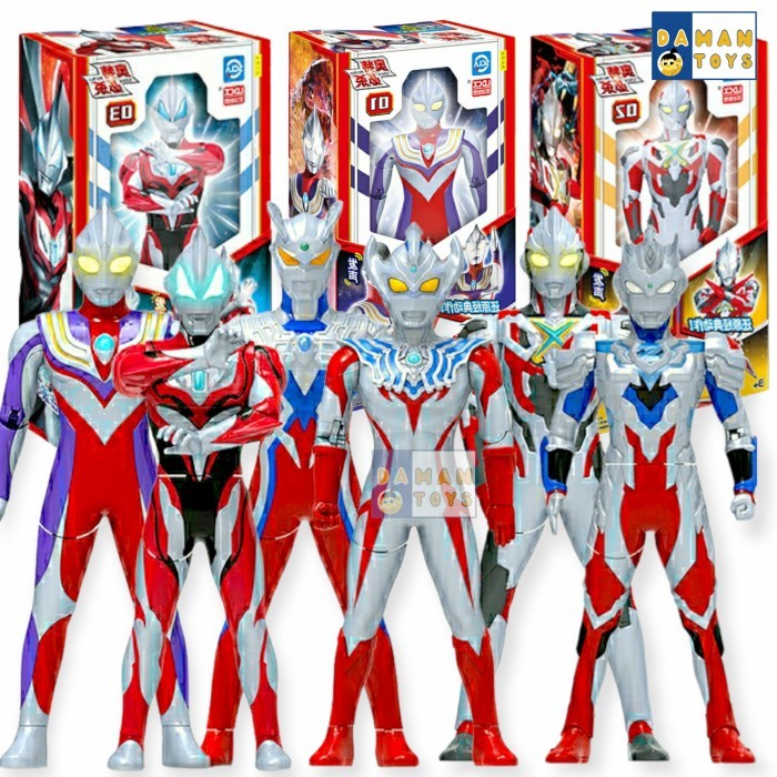 ultraman ultraman ultraman figure taiga zero geed rosso z tiga blu ori
