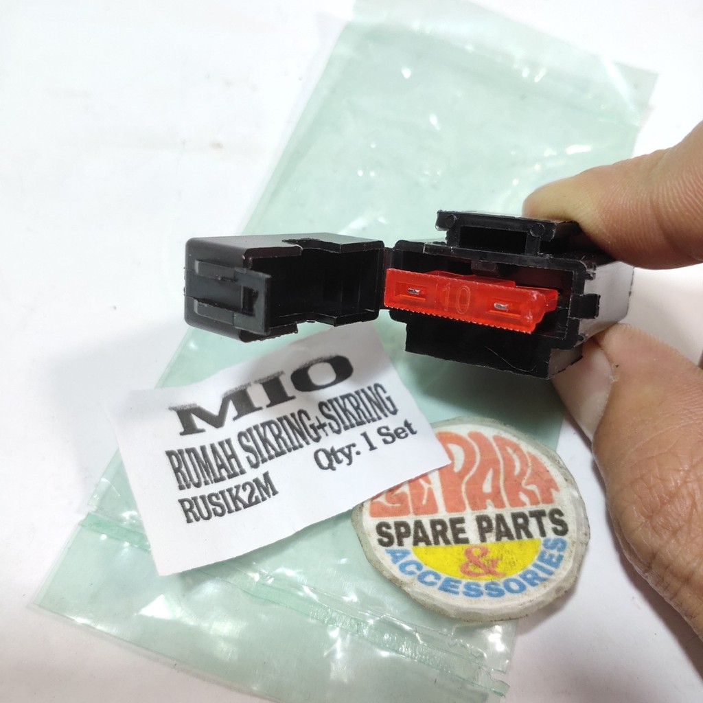 Rumah sikring tancep plus sekring Fuse box Karisma Mio Supra dll Limited Item Barang Langka Spare Pa