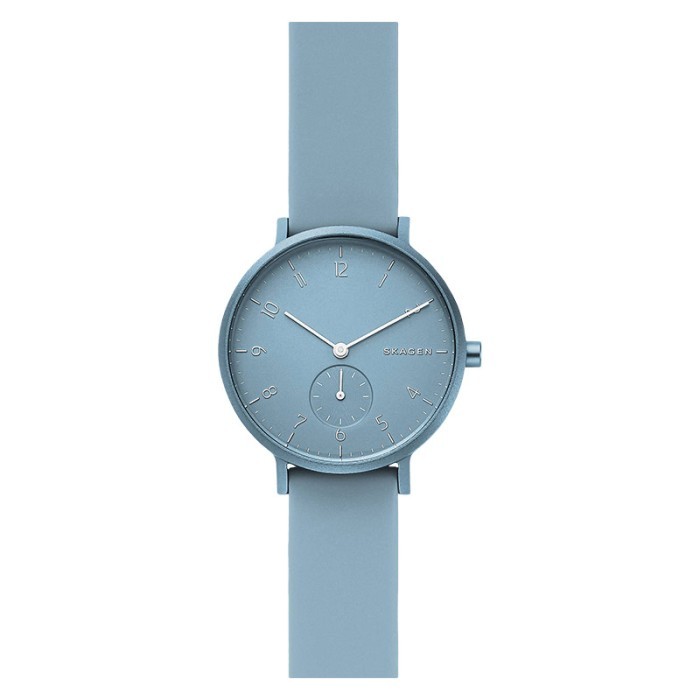 Skagen Aaren Kulor SKW2764 Blue Dial Blue Rubber Strap