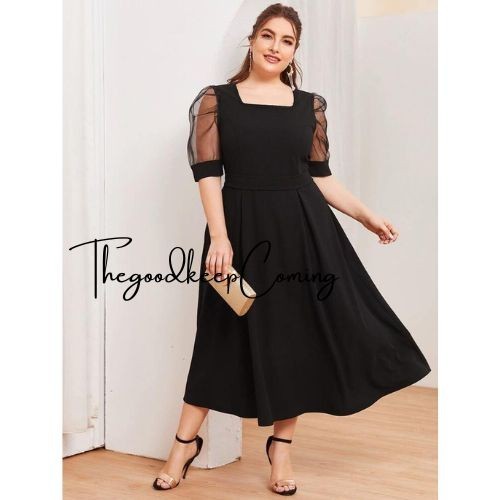 Cleverly Dres Jumbo Dress Jumbo Wanita Dress Big Size Dress Korea