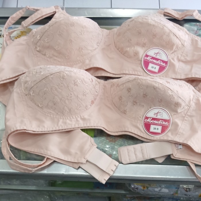 Bh Bra Monalisa Katun Asli Bh Bra Monaliza Katun Ukuran 32 - 40 Cup A - B