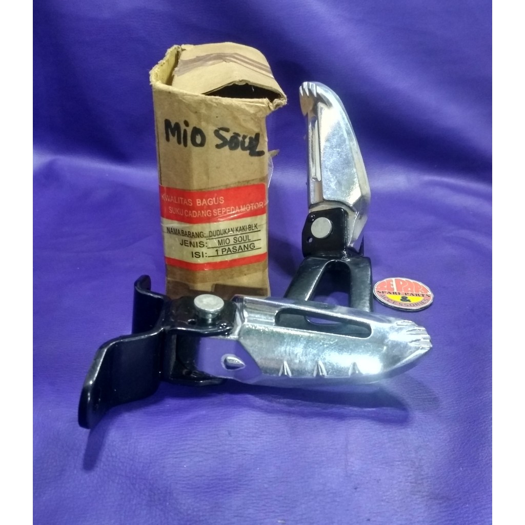 Dudukan Step belakang Mio Soul karbu set Limited Item Barang Langka Spare Part Motor Klasik
