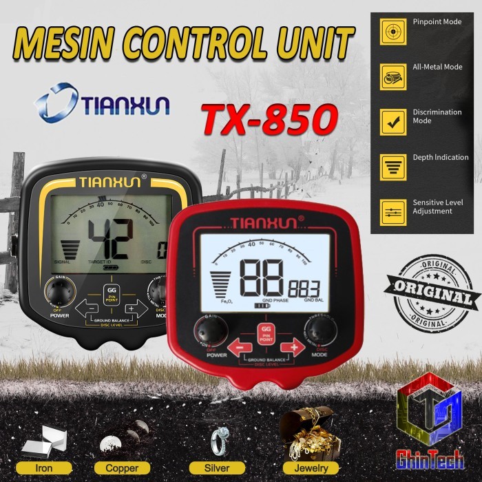 TERBARUUU Main Unit TX 850 - Control Unit TX-850 - Mesin TX850 - Metal Detector