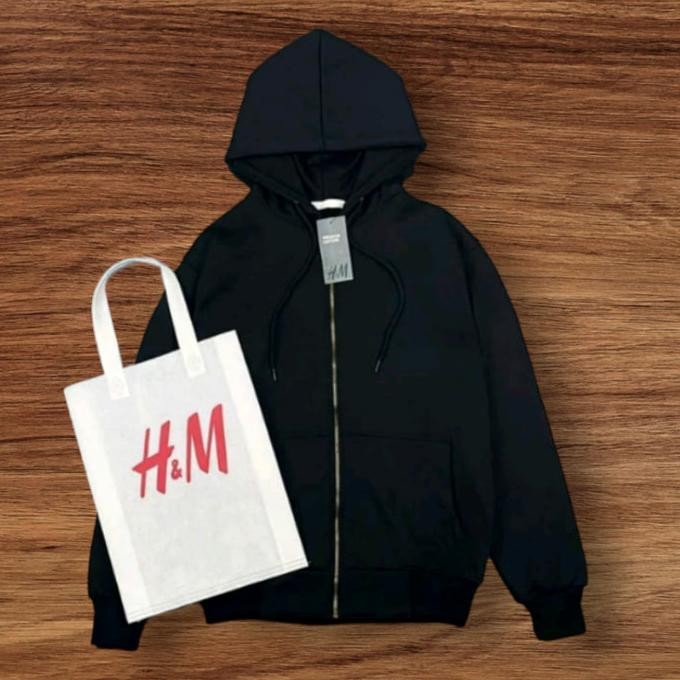 Promo Sweater Hoodie Ziper H&M/Jaket Hoodie Zip Hnm Basic