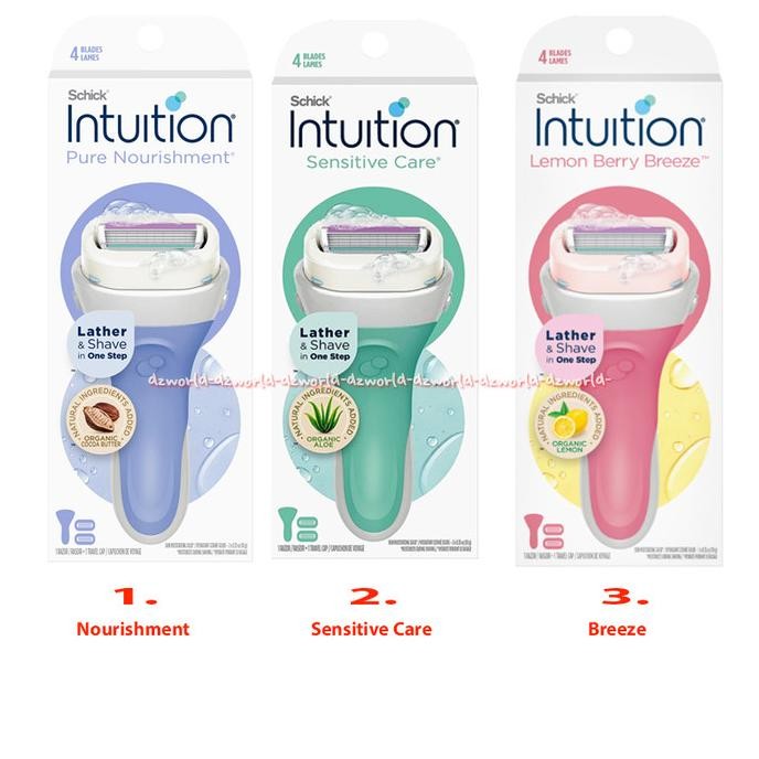 

Schick Intuition Aloe Vit E Geen Pisau Cukur Wanita Shick Lidah Buaya