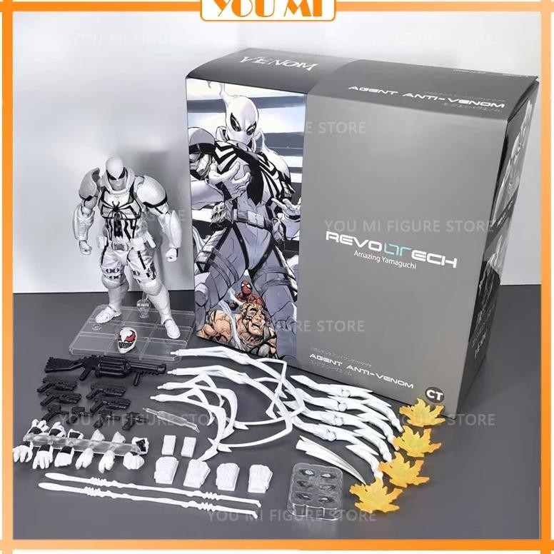 new ct toys shf agent anti-venom figure amazing yamaguchi agent anti venom pvc anime action figure c