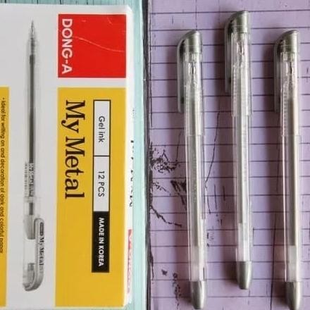 

Flash Sale Pulpen Metalik / Pen dongA my metal / Pulpen emas pulpen gold silver