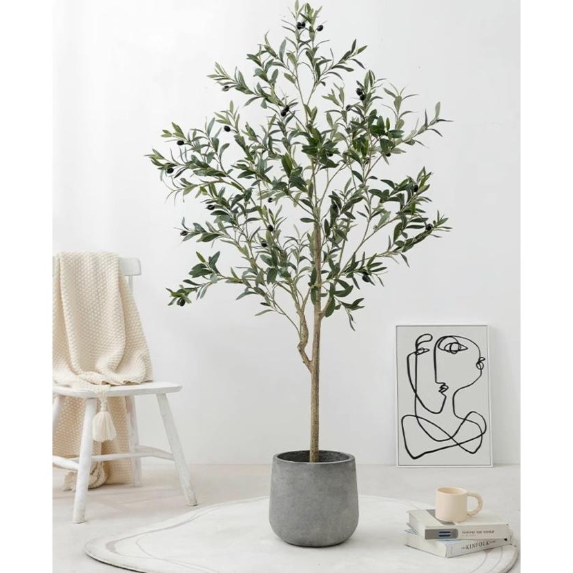 Olive Tree Faux Artificial Plant