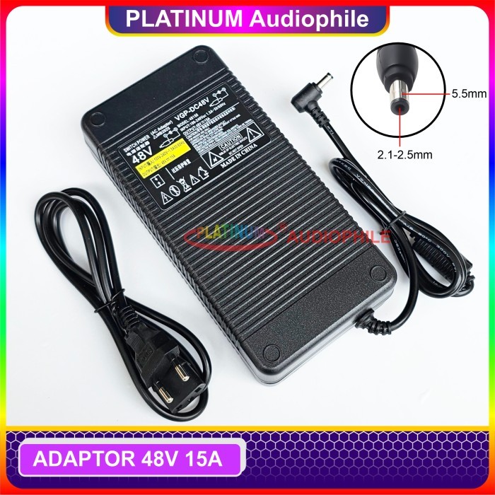 Adaptor Dc 48V 15A Ac/Dc Adapter Ac 100V-240V Dc 48V 15A