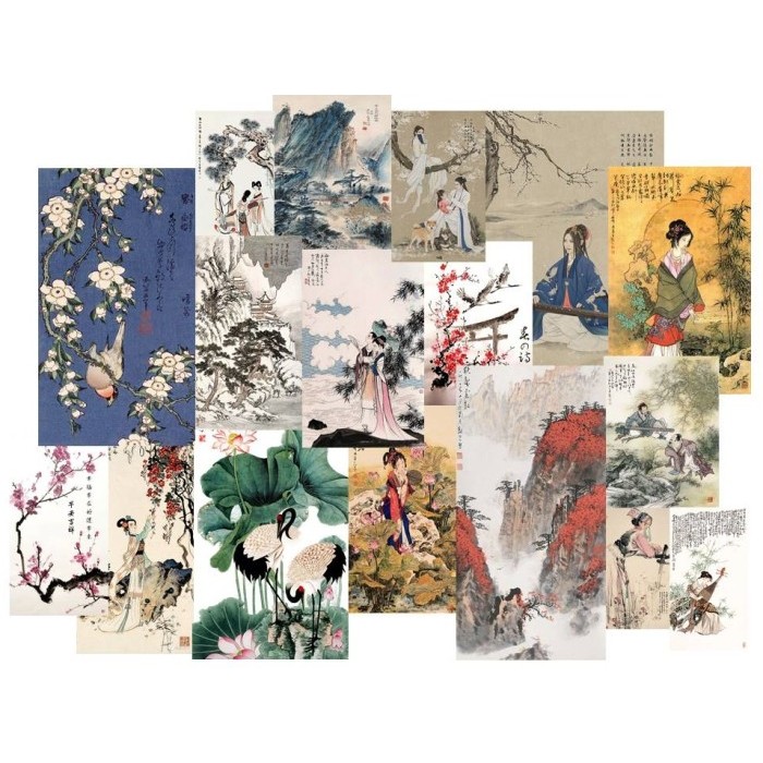 

CG340 Journal Background Paper - Kertas Background Tema Japanese (10pcs) DISKON