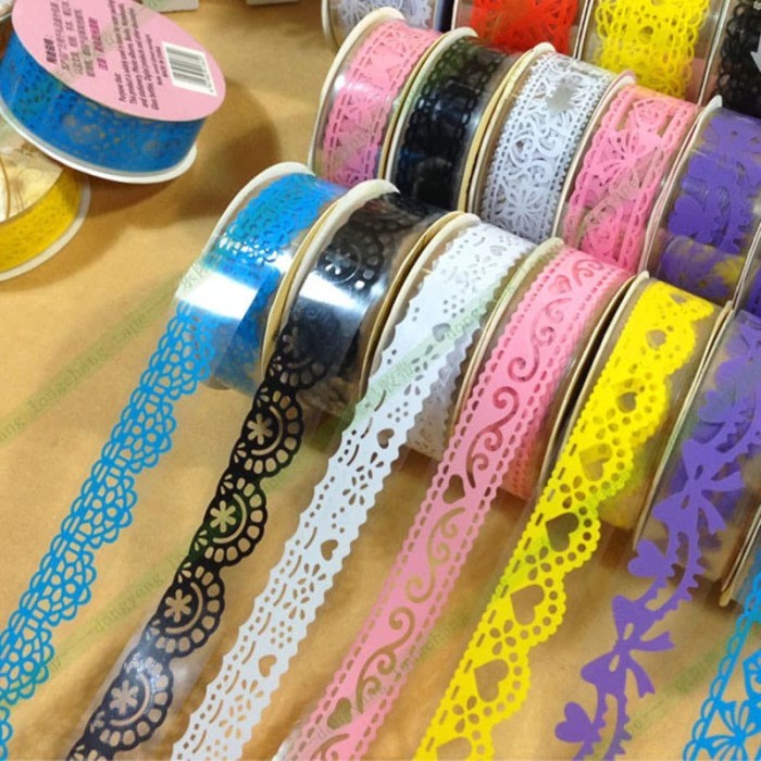 

JR650 Lace Decorative Tape - Masking Tape Renda DISKON