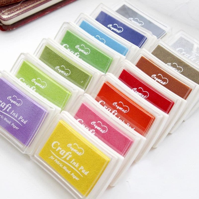 

HB935 Colorful Ink Pad CUCI GUDANG