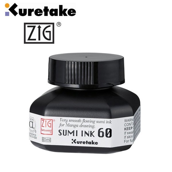 

[L4Riiss] Kuretake Pen Ink - Sumi Ink