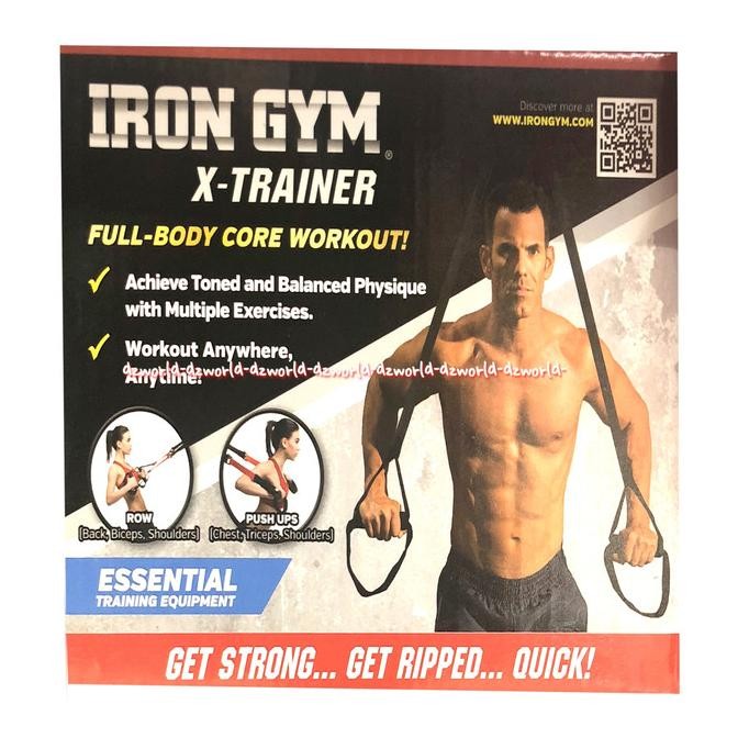 

Iron Gym xTrainer Full Body Core Essential Training Fitness-Tarik Tali