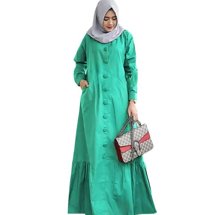 GAMIS WOLFIS AEESHA DRESS WOLPEACH POLOS