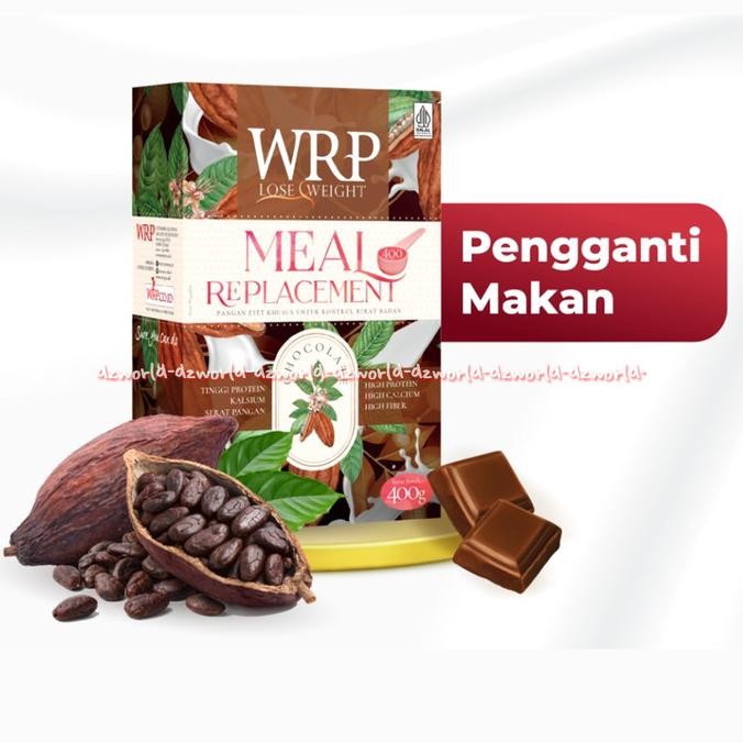 

WRP Lose Weight Meal Replacement 324gr Susu Bubuk WRP Rasa Coklat