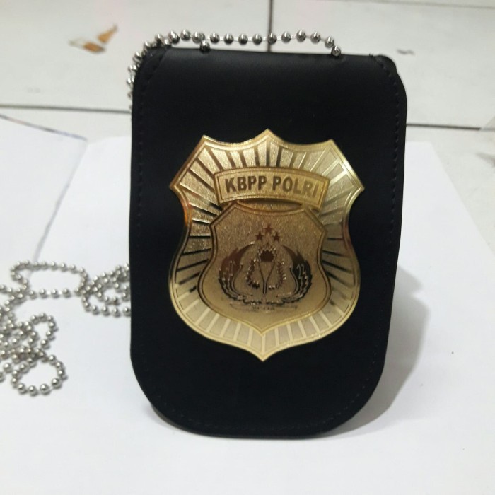 

BEBAS ONGKIR - Name tag id /kalung lencana KBPP polri