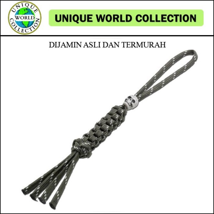 

HARGA DISC - Para-Cord Skull Bead Lanyard PDPLODG