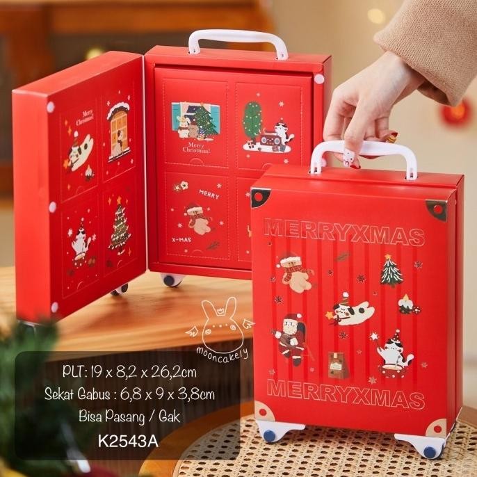 Kotak Natal Premium K2543 Christmas Box