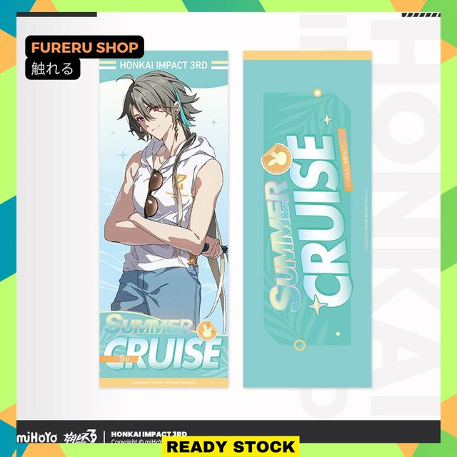 Honkai Impact 3rd Su Flame Chasers SUMMER CRUISE Laser Ticket (21x8cm)