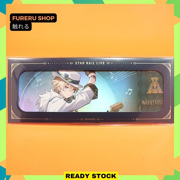 Honkai: Star Rail Aventurine Star Rail LIVE Series Laser Ticket (7x21cm)