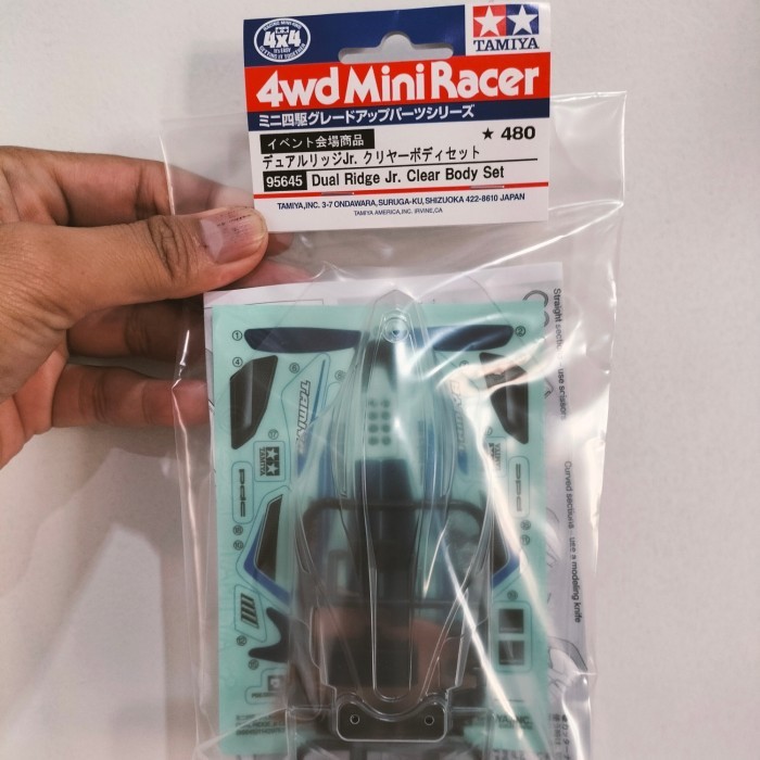 Tamiya 95645 Dual Ridge jr Clear Body - Original