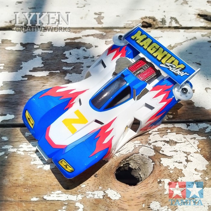 Tamiya Magnum Saber Premium Body Custom for Super 2 Chassis / Super II