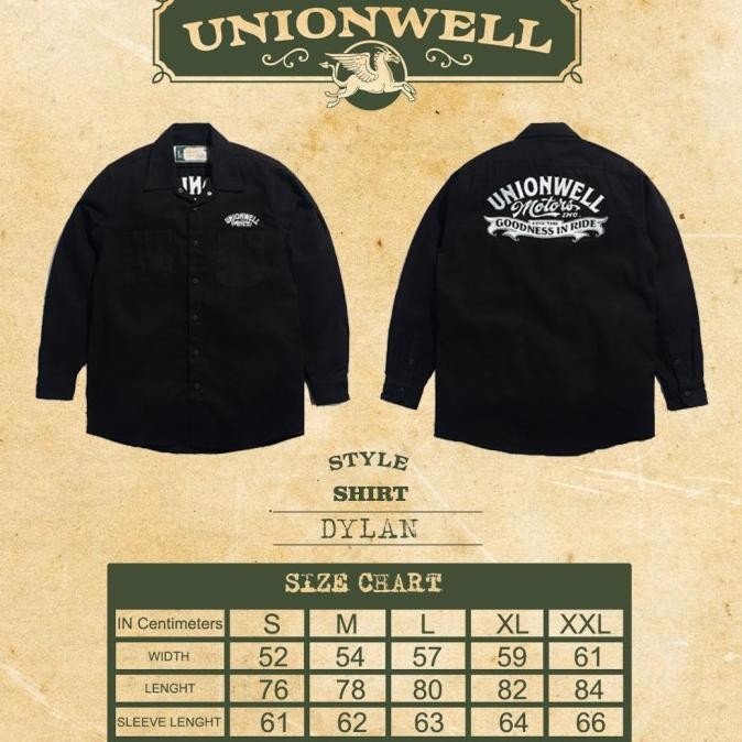 Promo Unionwell Shirt Dylan Black