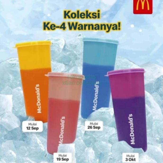 MCD MCDONALD TUMBLER COLOUR CHANGING - UNGU 2807T