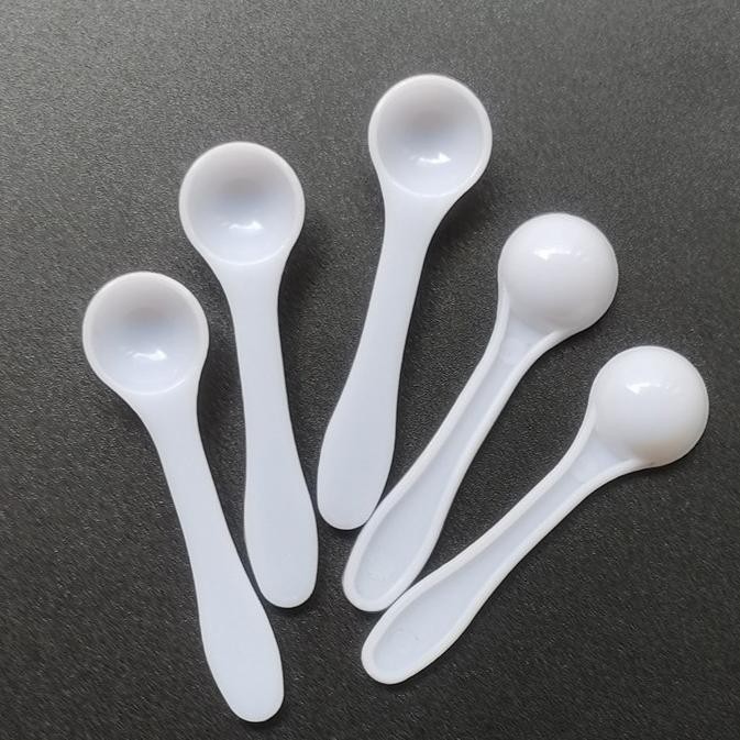 PENAWARAN EKSKLUSIF (0.25gr) Sendok Takar Kecil Putih untuk Bubuk Susu / Gula / Bumbu ||