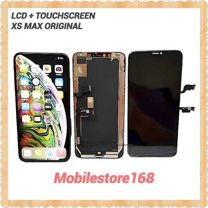 Terlaris Produk LCD IPHONE XS MAX ORIGINAL 100% COPOTAN ADA LOGO APPLE