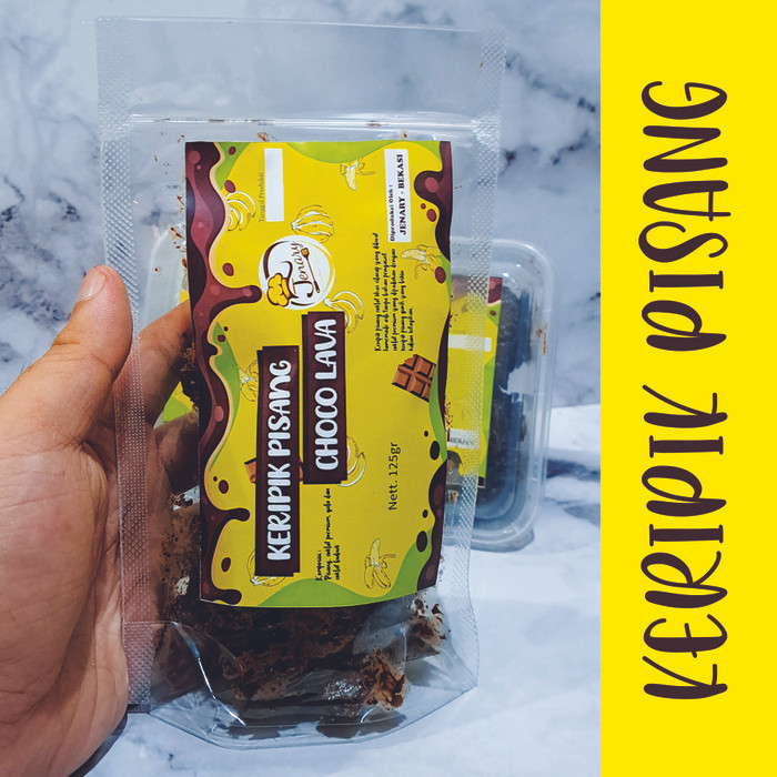 

DISKON Keripik Pisang Coklat Jenary Khas Cilacap Cokelat lumer 175 gram