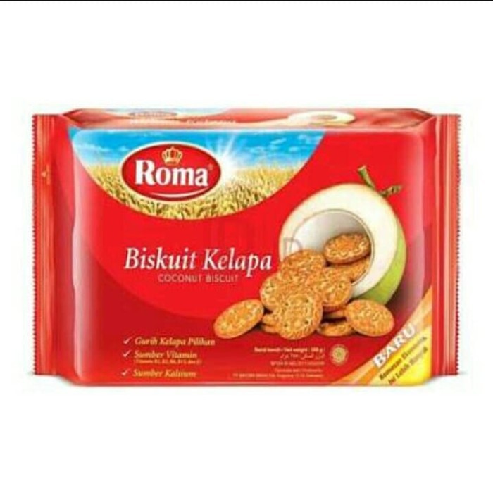 

TERJAMIN Roma Kelapa 300g - Biskuit Kelapa yang Gurih dan Renyah