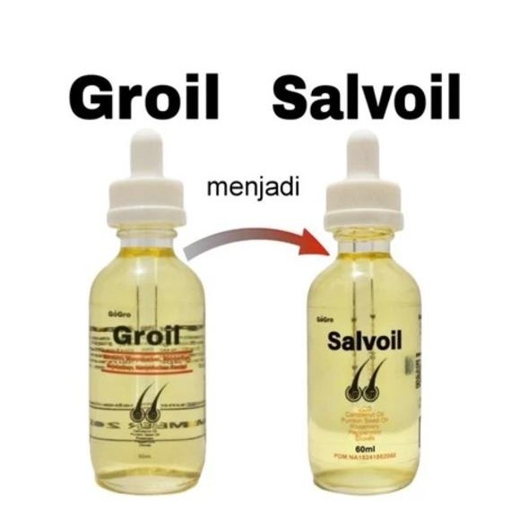 GROIL Rosemary Oil penyubur rambut Rontok KEBOTAKAN kering kusam Tipis melebatkan menebalkan menghit