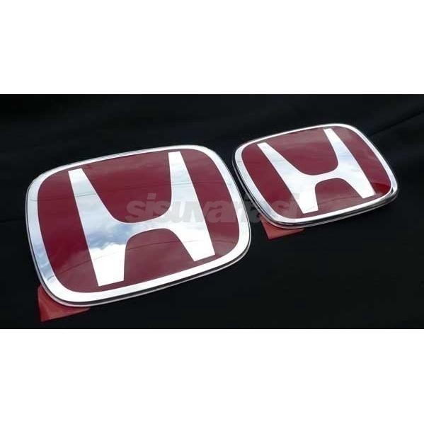 Honda Red Emblem Honda Merah Jdm Honda Crv Cr-V Gen 2