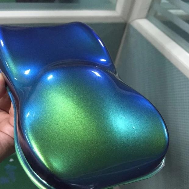 Cat Bunglon Blue Green Sprite Spesial 200Ml Premium