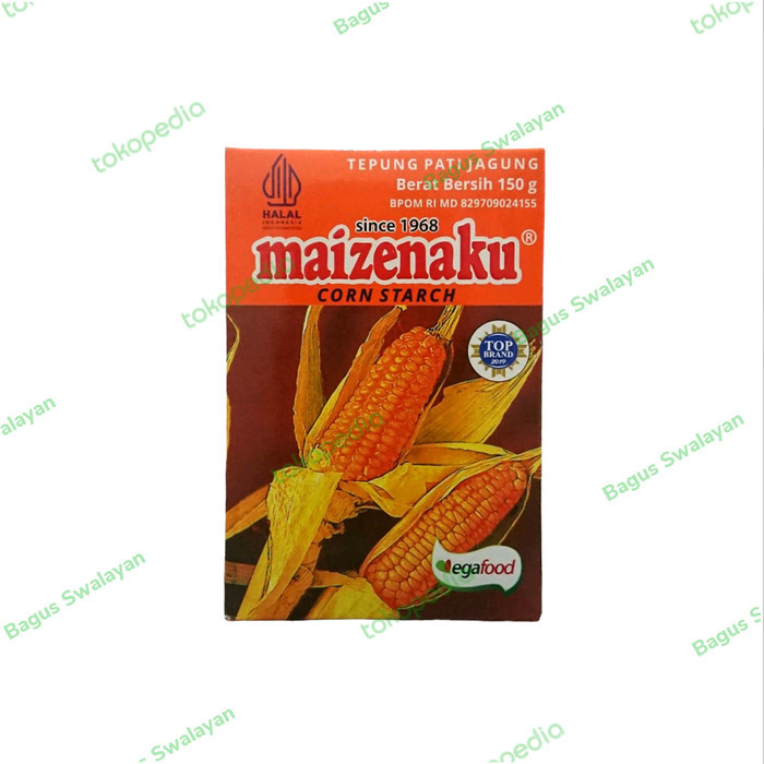 

Maizenaku Tepung Pati Jagung 750gr, 300gr, 150gr, 100gr