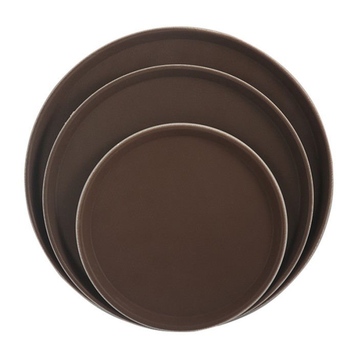 Nampan / Baki / Tray Anti Slip Bulat 30 CM